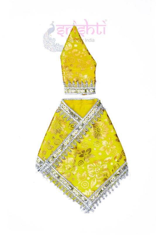 Sai Baba Dress (Yellow)-6.5 Inches