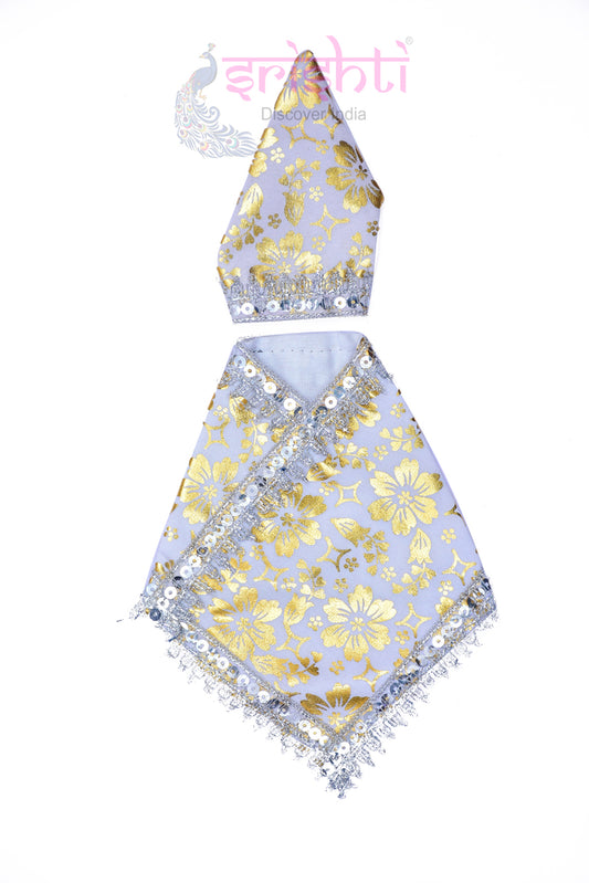 Sai Baba Dress (White)-6.5 Inches