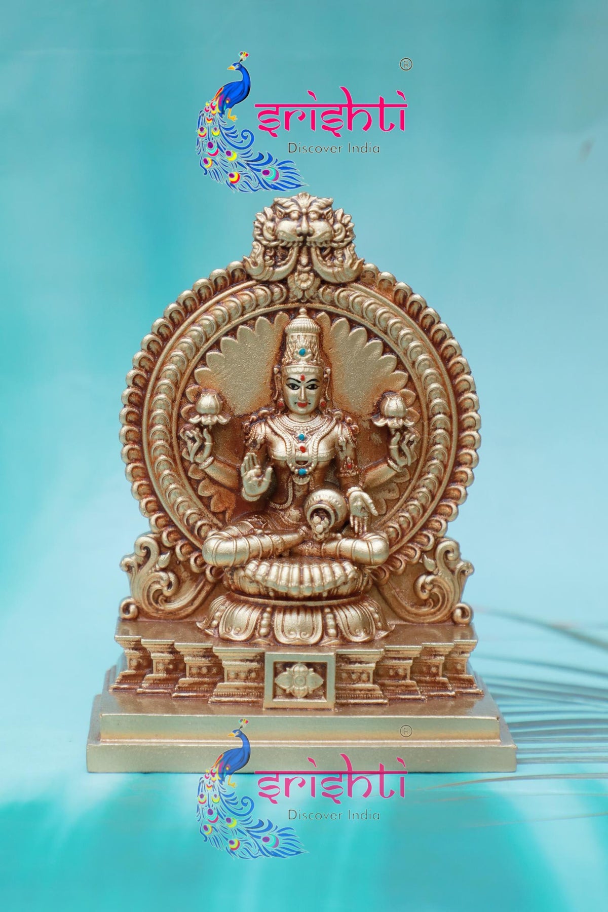 Lakshmi with Arch-4.5 Inches