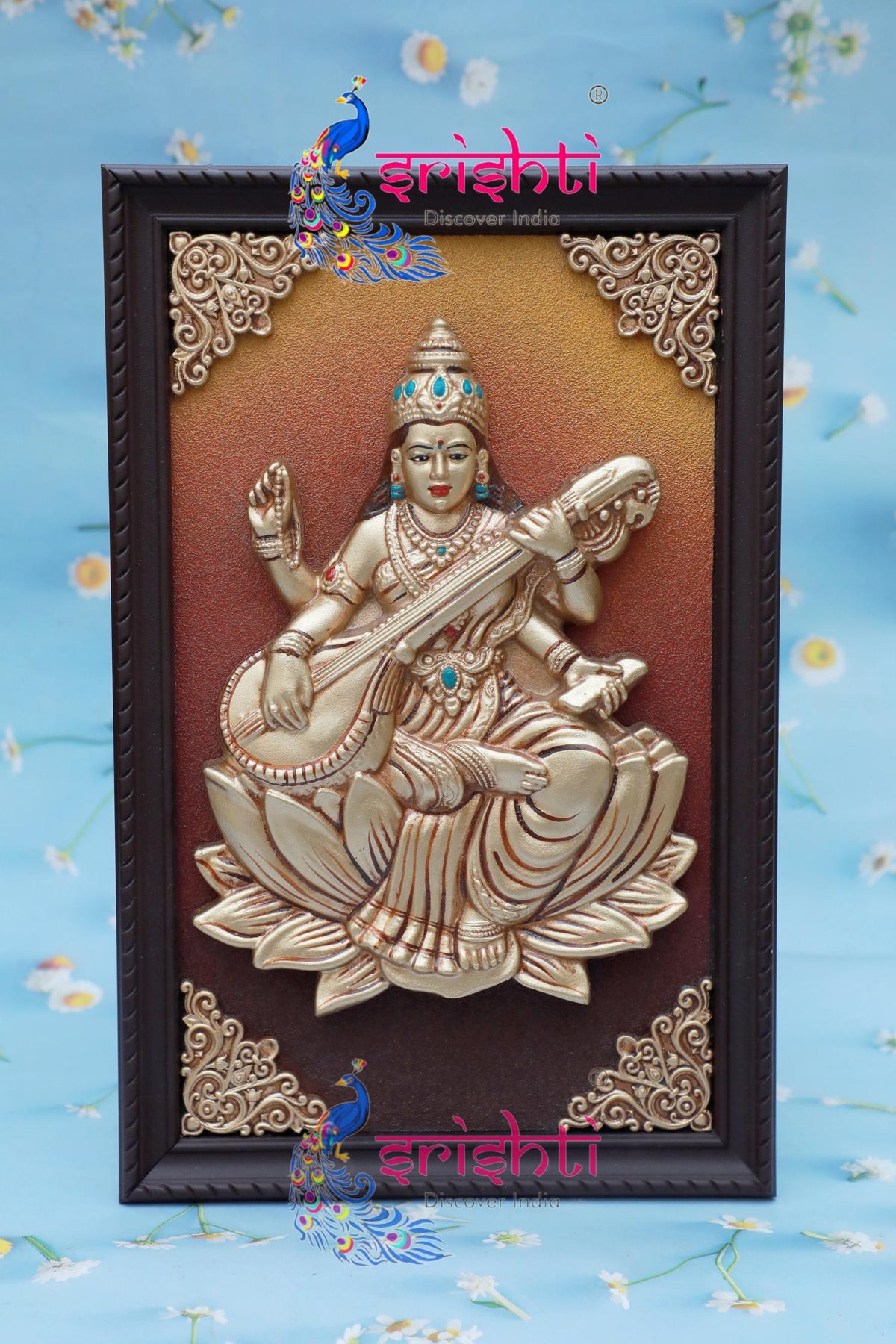 Wall Hanging Saraswathy-11 Inches