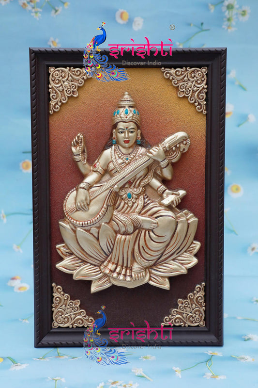 Wall Hanging Saraswathy-11 Inches