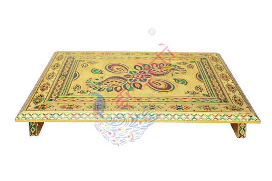 Pooja Meenakari Plank-21 X 15 Inches