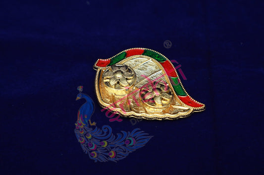 Haldi Kumkum Container Leaf Model-3.5 Inches