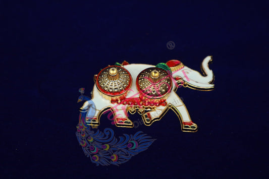 Haldi Kumkum Container Elephant-4 Inches