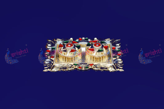 Haldi Kumkum Container Rectangle Model- 4.25 Inches