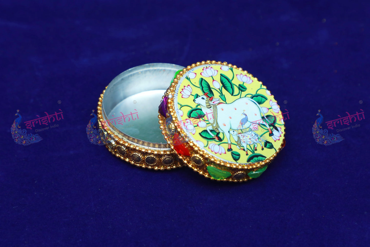 Designer Kumkum Container (Pack Of 12)