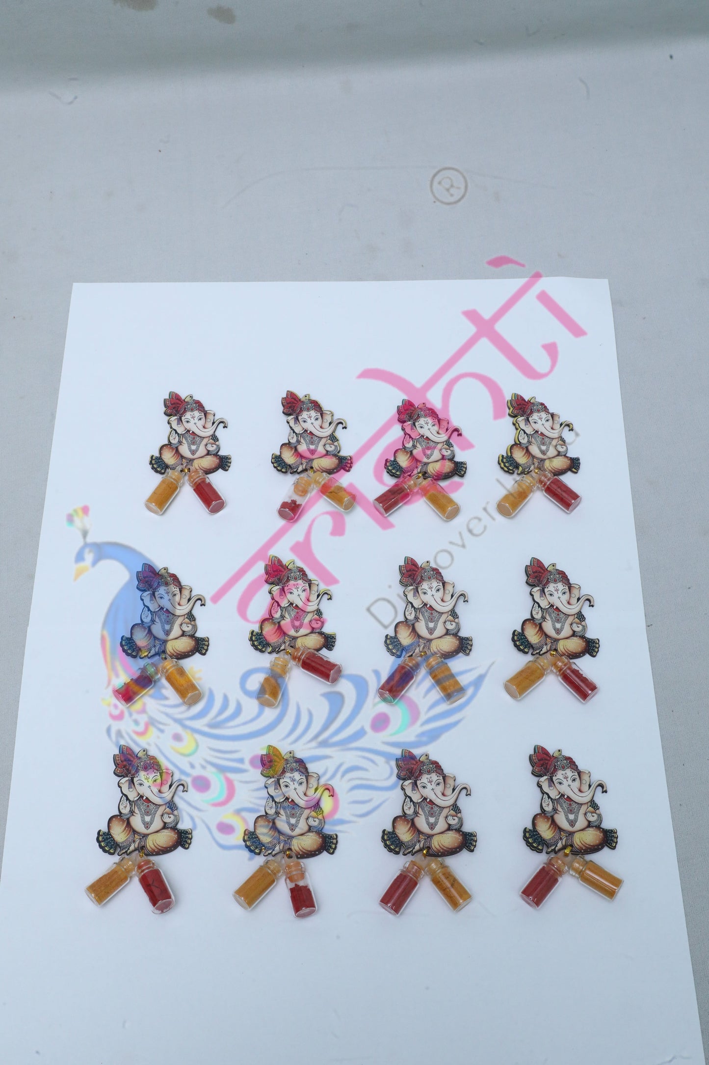 Ganesha with Haldi Kumkum-3 Inches-M01