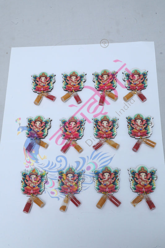 Ganesha with Haldi Kumkum-3 Inches-M02