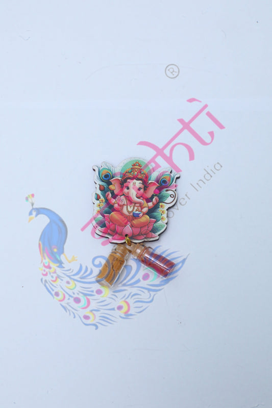 Ganesha with Haldi Kumkum-3 Inches-M02