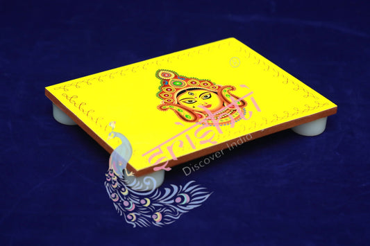 Wooden Plank(Amman Face)-Yellow 6 Inches