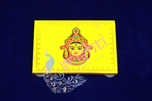 Wooden Plank(Amman Face)-Yellow 6 Inches