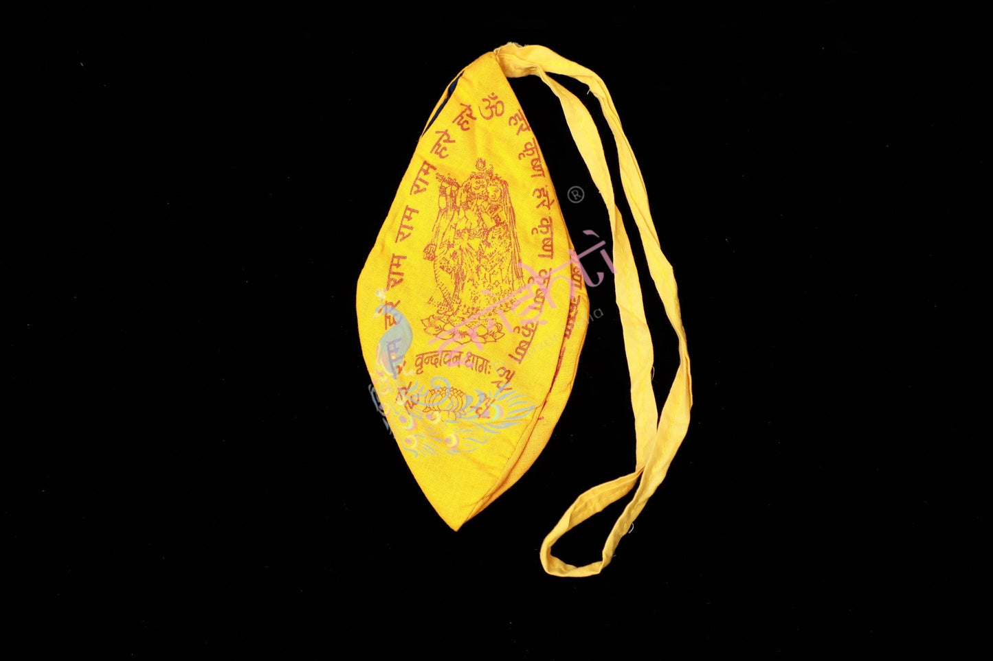 Japa Mala Bag (Orange)