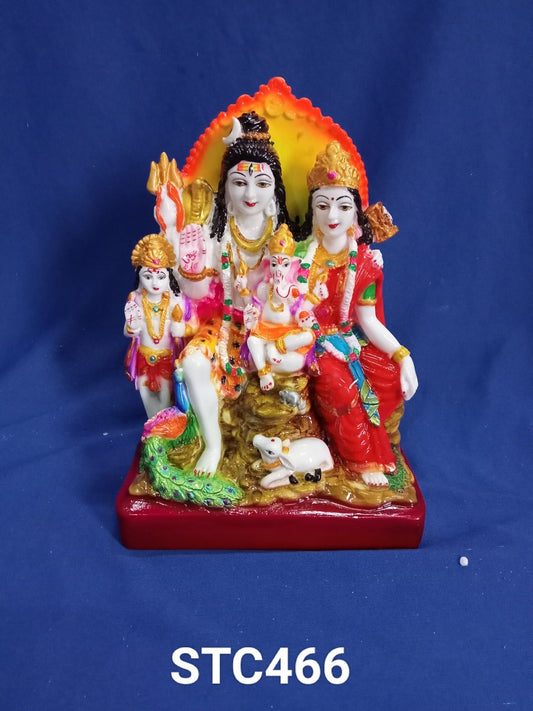 shiva Family-9 Inches