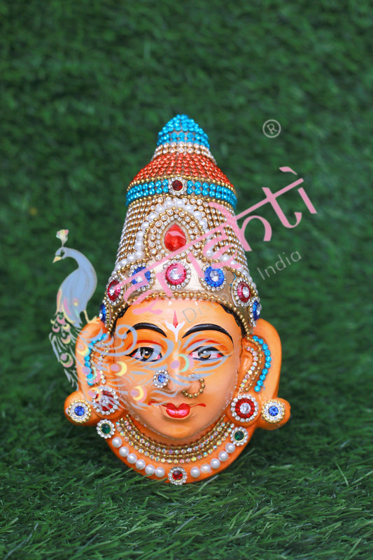 Thayar Face with Stone Work-7.5 Inches