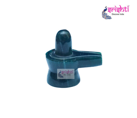 Green Jade  Stone shiva ling-GW132