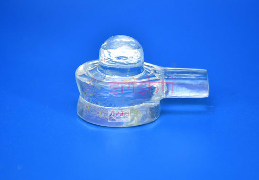 Pure Crystal Sphatik Shiva Ling / Shivalingam-CW18