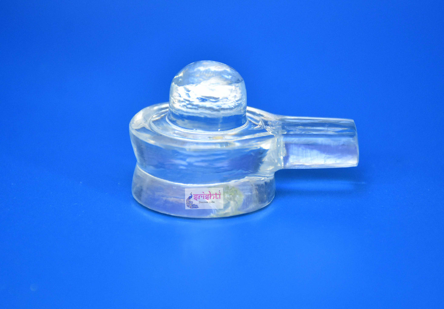 Pure Crystal Sphatik Shiva Ling / Shivalingam-CW20