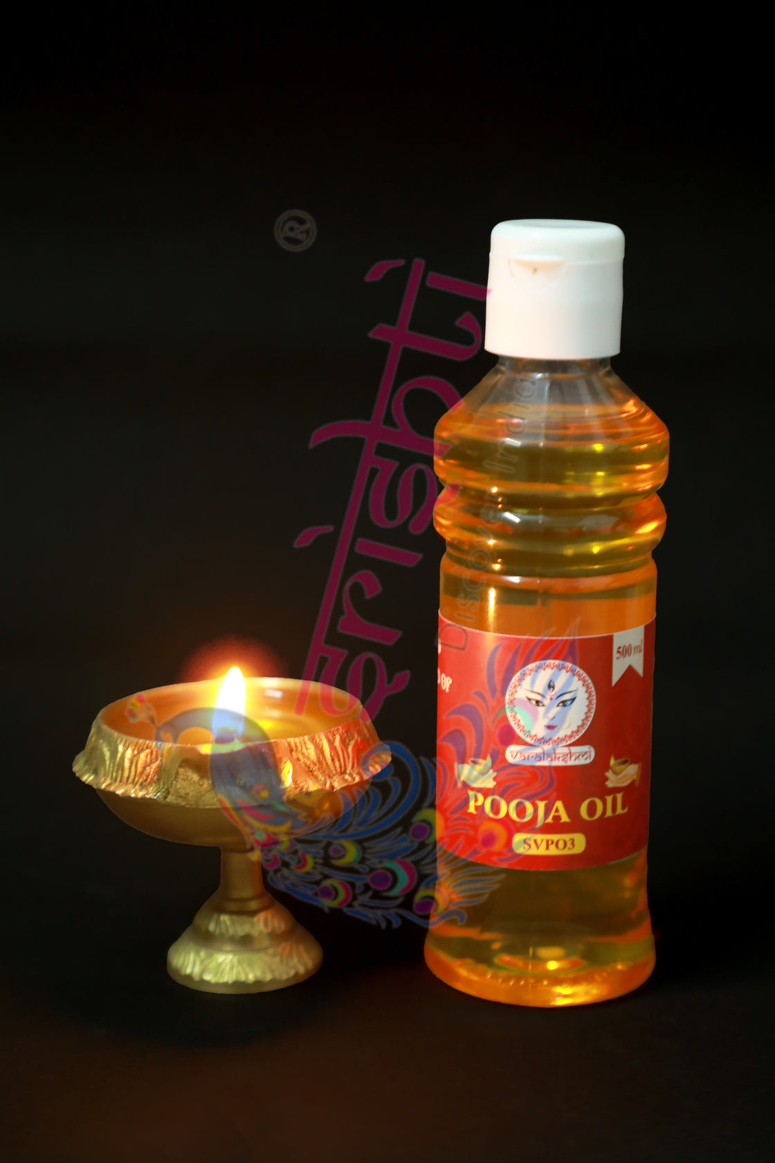 Pooja Oil (Kumkum Fragrance)-500 ml