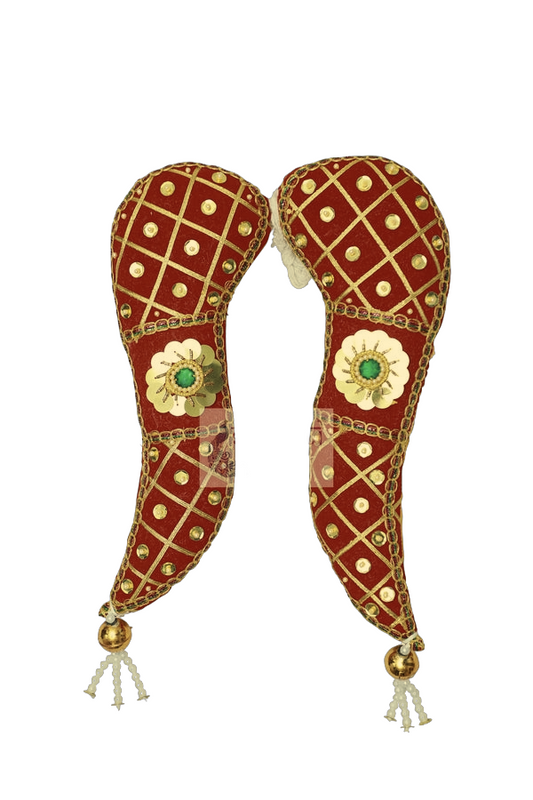 Vagamalai Maroon Pair-14 Inches