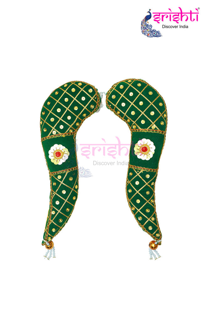 Vagamalai Green Pair-19 Inches-M54