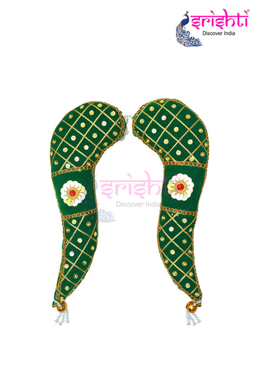 Vagamalai Green Pair-19 Inches-M54