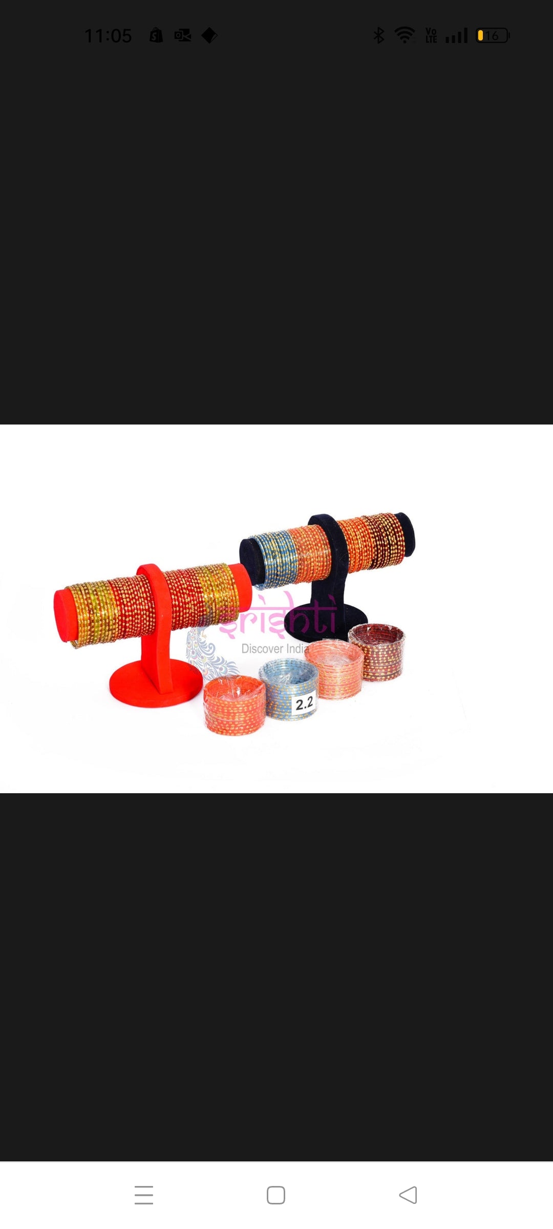 Assorted Glass Colour Bangles Set-1 Dozen-M05-2.6 S