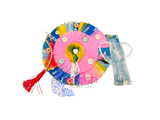 Laddu Krishna Dress-6 Inches - Assorted Colour