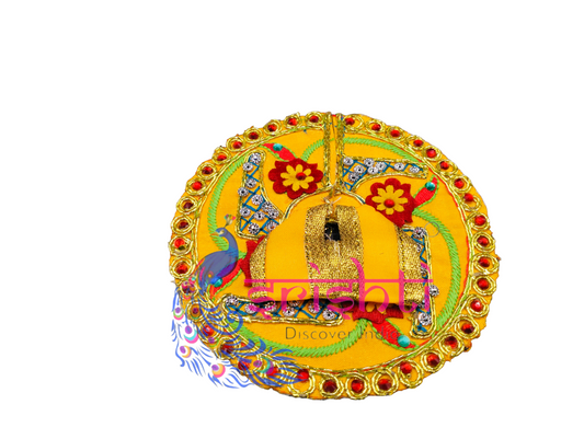 Laddu Krishna Dress-4 Inches - Assorted Colour