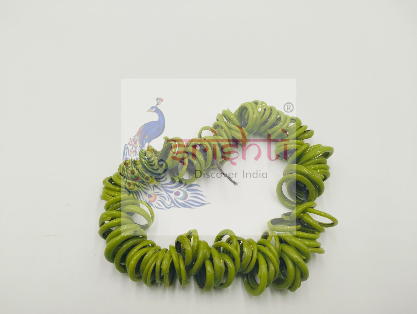 Green Small Bangles for Lakshmi Pooja (Pack of 108)