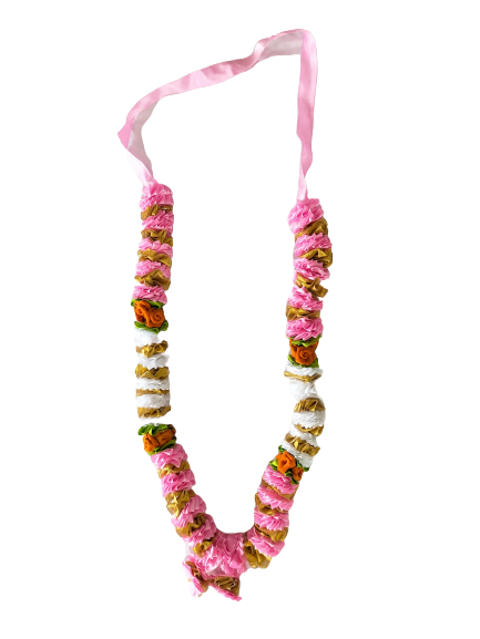 Artificial Garland- Pink & White