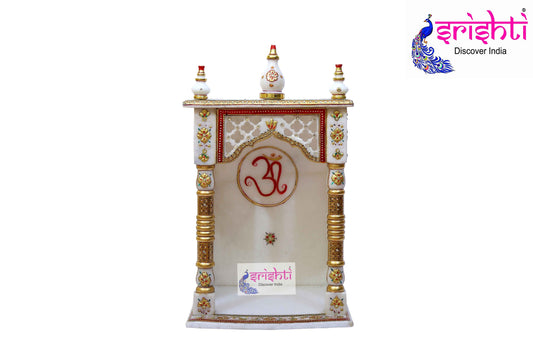 Pure Marble Pooja Mandhir 20 Inches-M03
