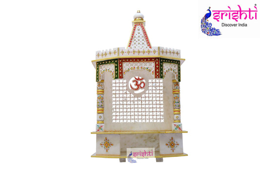 Pure Marble Pooja Mandhir 20 Inches-M04