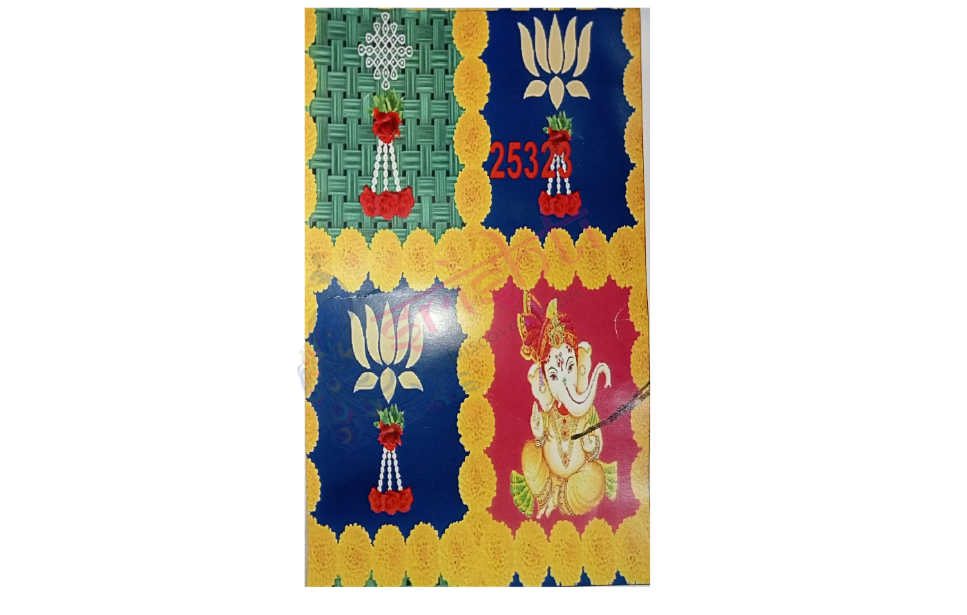 Ganesh Back Drop - M02