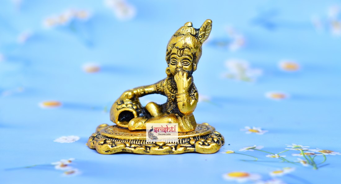 Butter Krishna-3 Inches