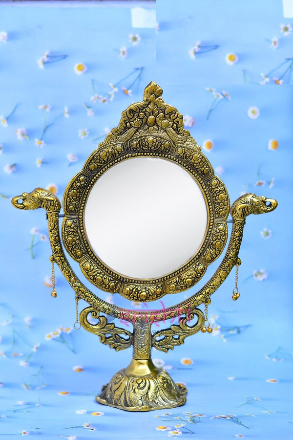 Elephant Table Mirror-16 Inches