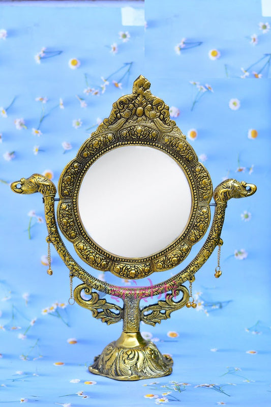 Elephant Table Mirror-16 Inches