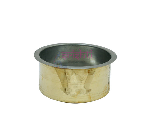 Brass Milk Vessel/ Patila 2 Litres