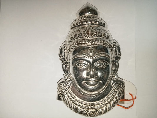 varalakshmi amman durga face with metal plated m03