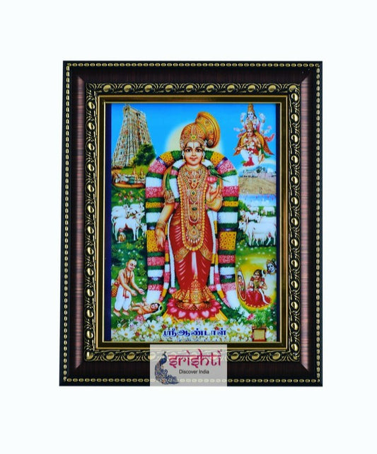 Andal Srivilliputhur Photo Frame 8 X 10 Inches