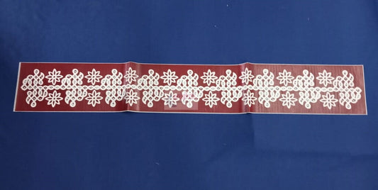 Rangoli Sticker Runner-M08-29 Inches