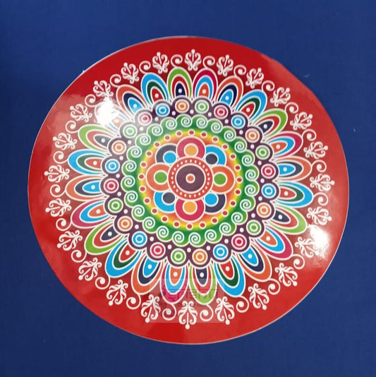 Rangoli Sticker-M16-9.5 Inches
