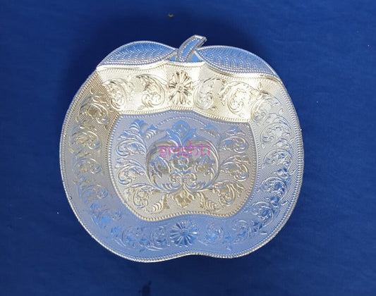 Plastic Tray Silver(Colour)9.5 Inches