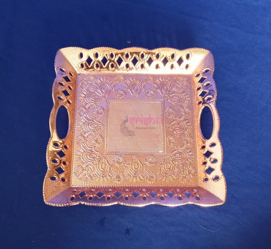 Plastic Tray Copper(Colour)10 Inches