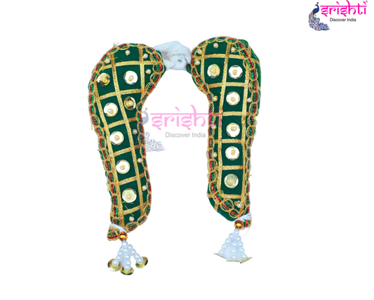Vagamalai Green Pair-6 Inches-M45