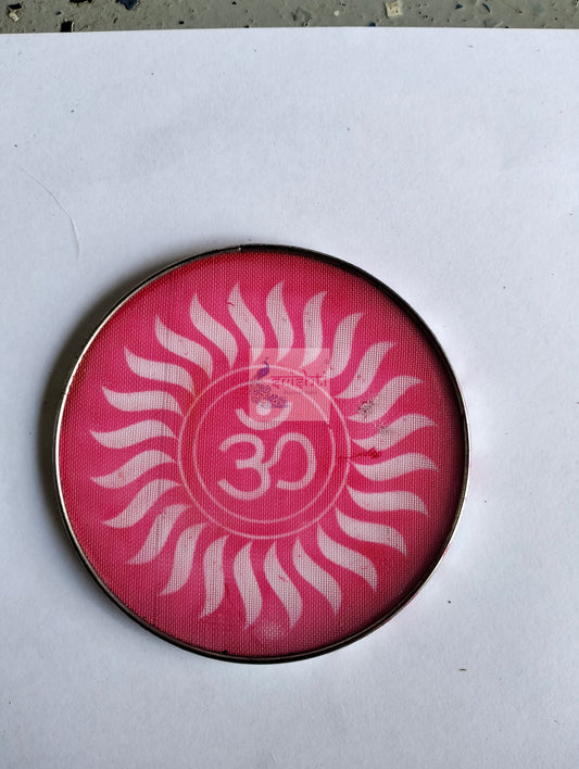 Om  Rangoli Stencil-M02- 4 Inches