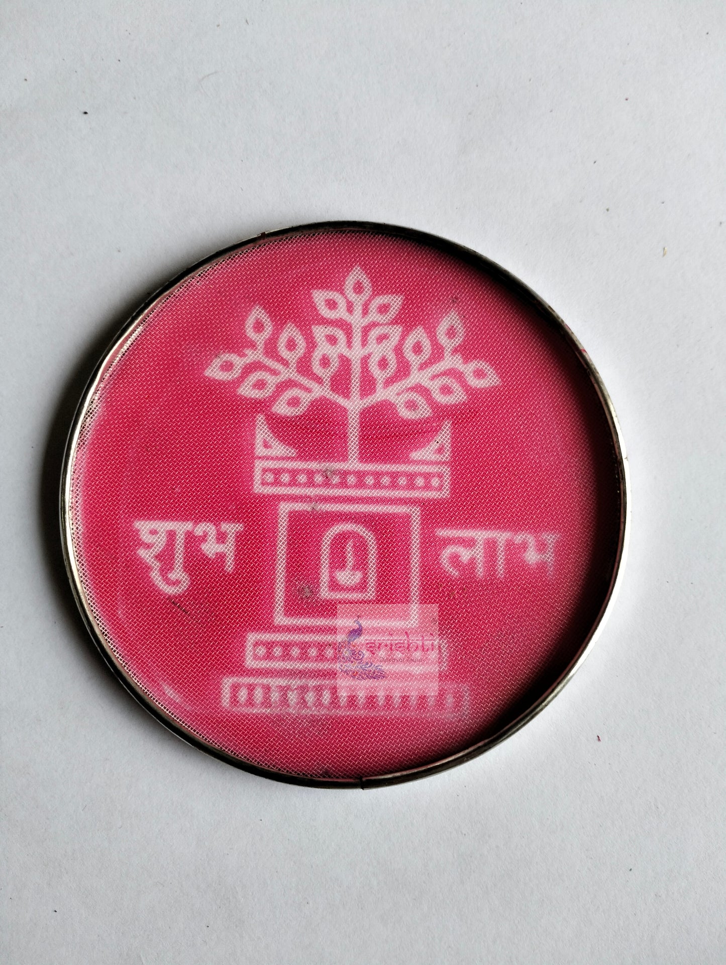 Thulasi  Rangoli Stencil-M02- 4 Inches