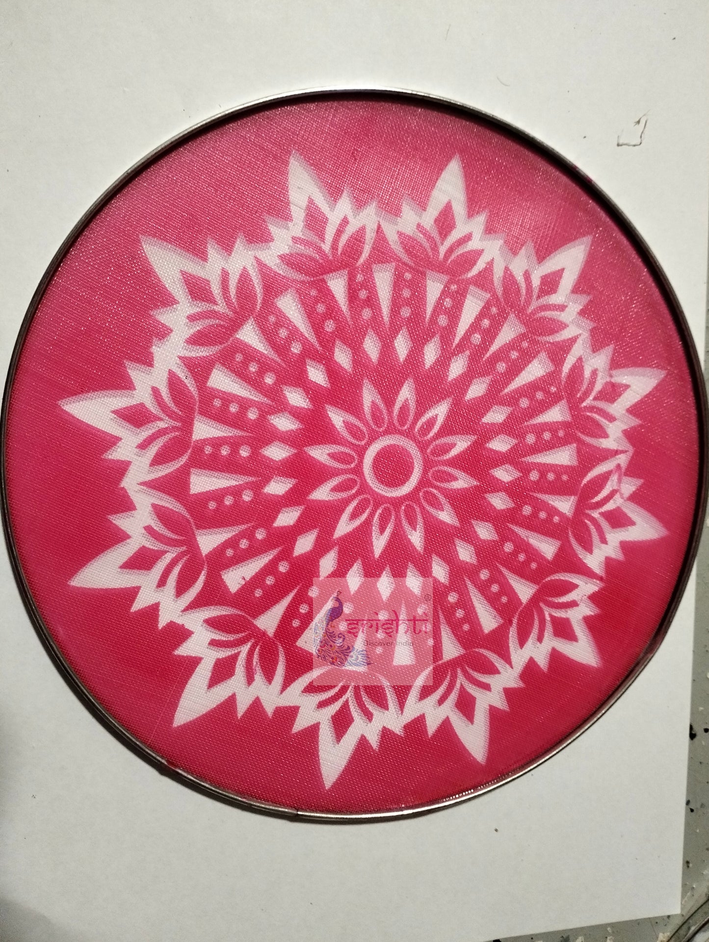 Rangoli Stencil-M01-7.5 Inches