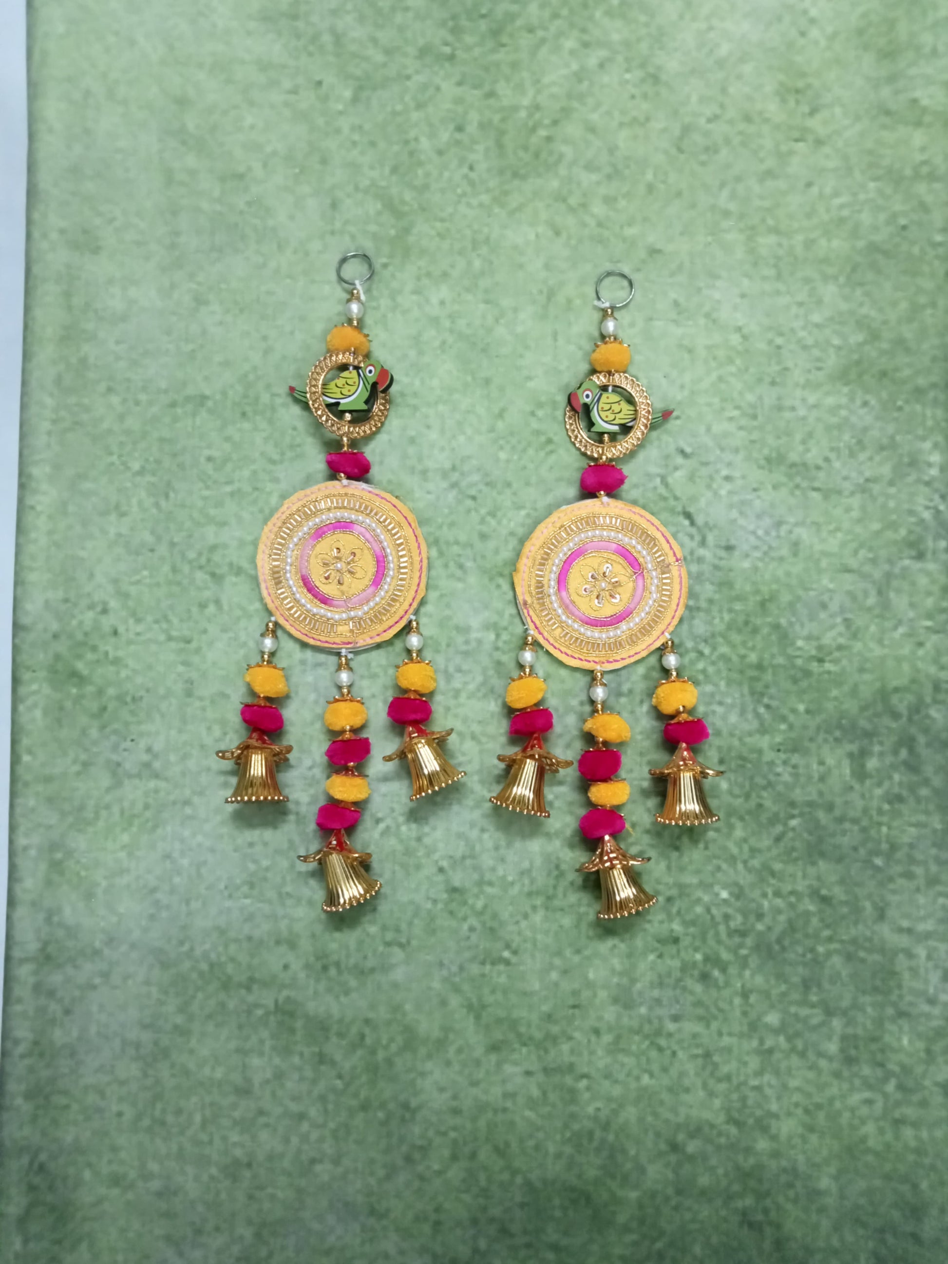 Artificial Entry Door Decor Pair-M12