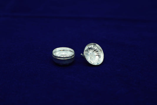 Pure Silver Kumkum Container (Fruit Model)-4 Grams