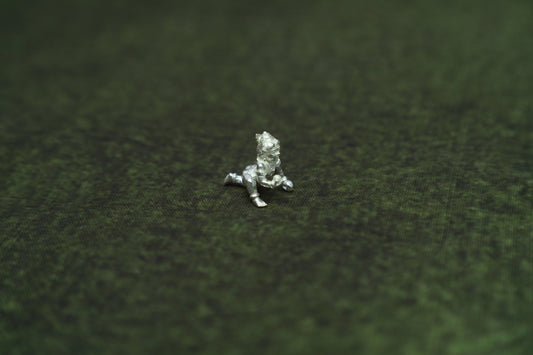 Pure Silver Crawing Krishna-5 Grams